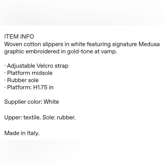 Versace slippers  - Picture 7 of 7